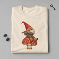 Gnome Playing Flute T-Shirt