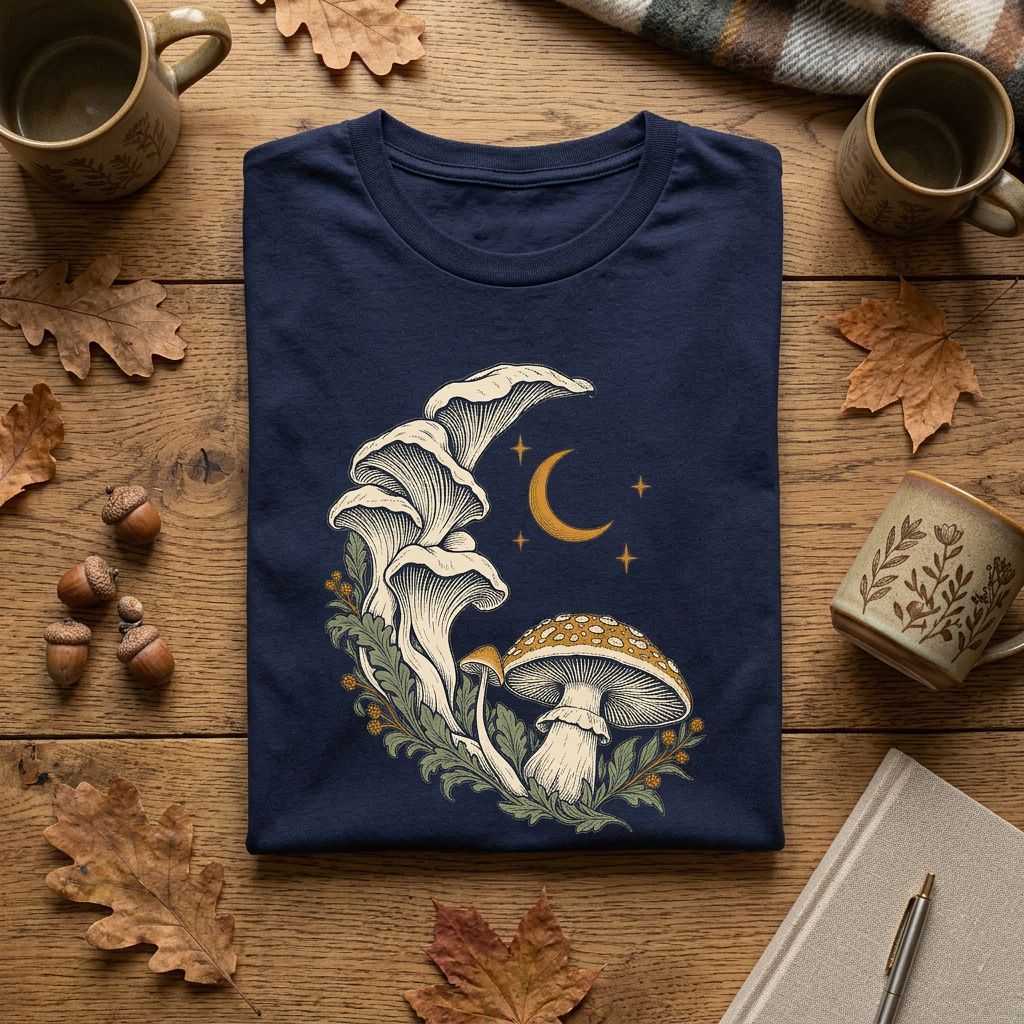 Mushroom & Moon T-Shirt