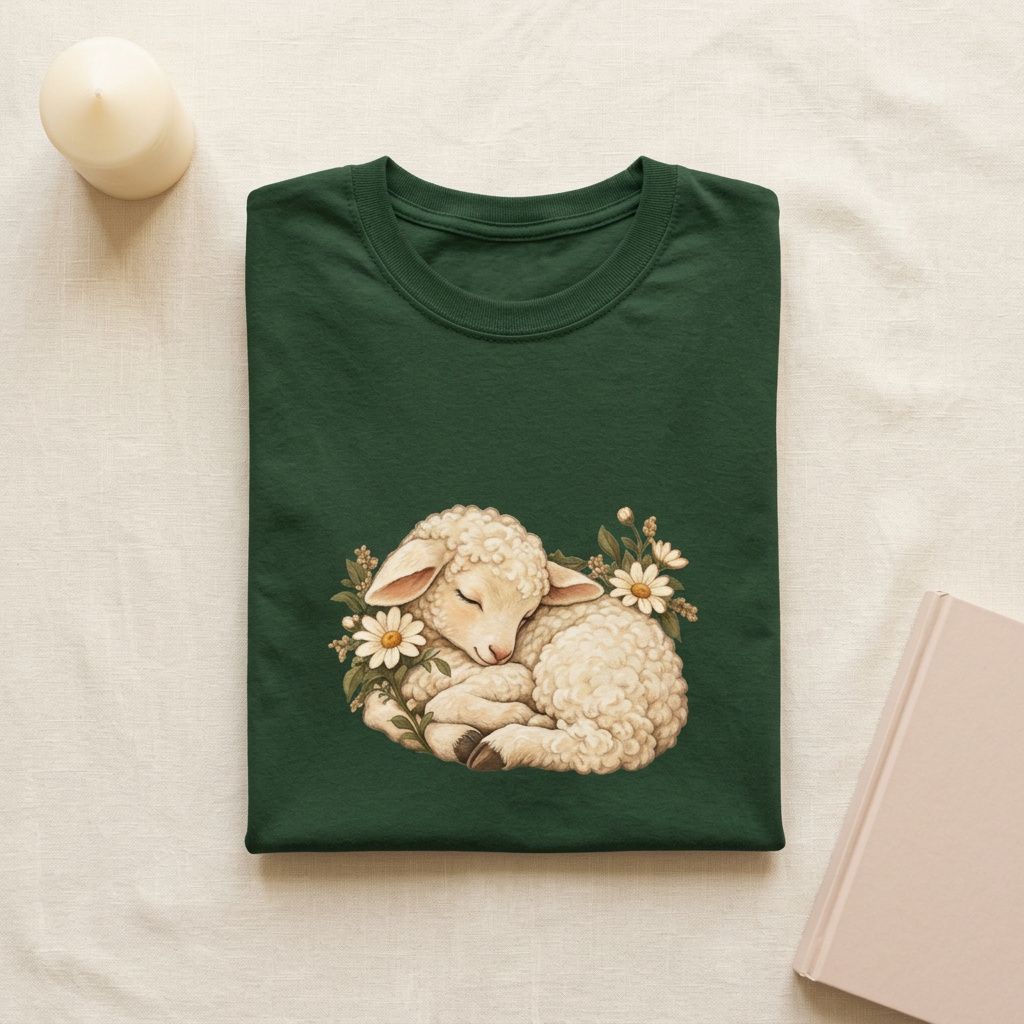 Sleeping Lamb T-Shirt