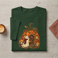 Ghost & Pumpkin Cottage T-Shirt