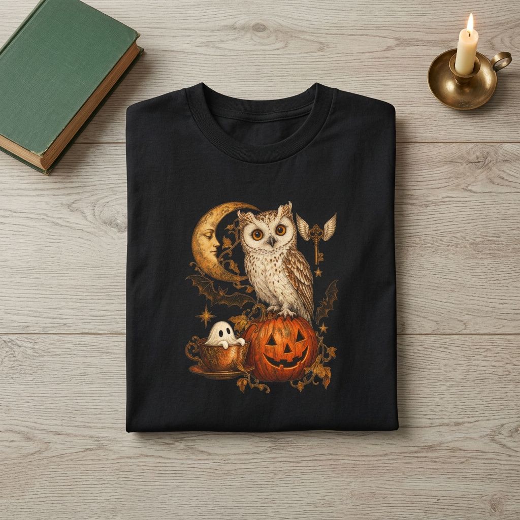 Owl & Moon T-Shirt