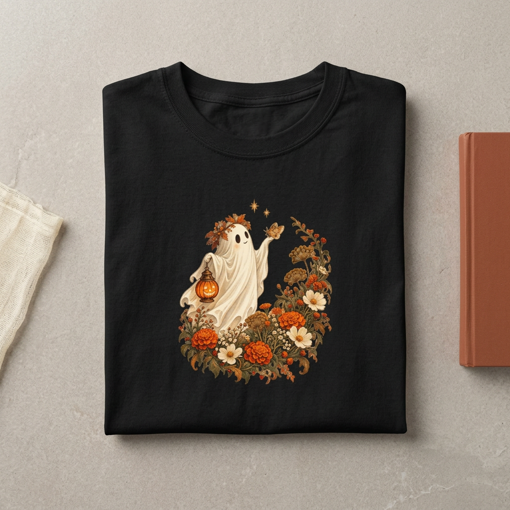 Ghost & Flowers T-Shirt