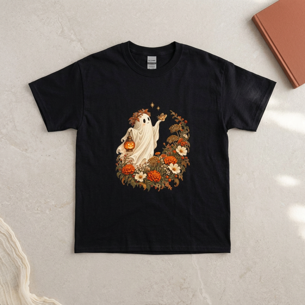 Ghost & Flowers T-Shirt