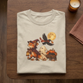 Fox & Ghost Halloween Parade T-Shirt
